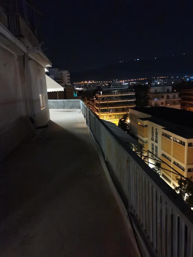 Ferienwohnung Penthouse Spacious W Super Wifi & Terrace, 2 Min From Metro Athen Exterior foto