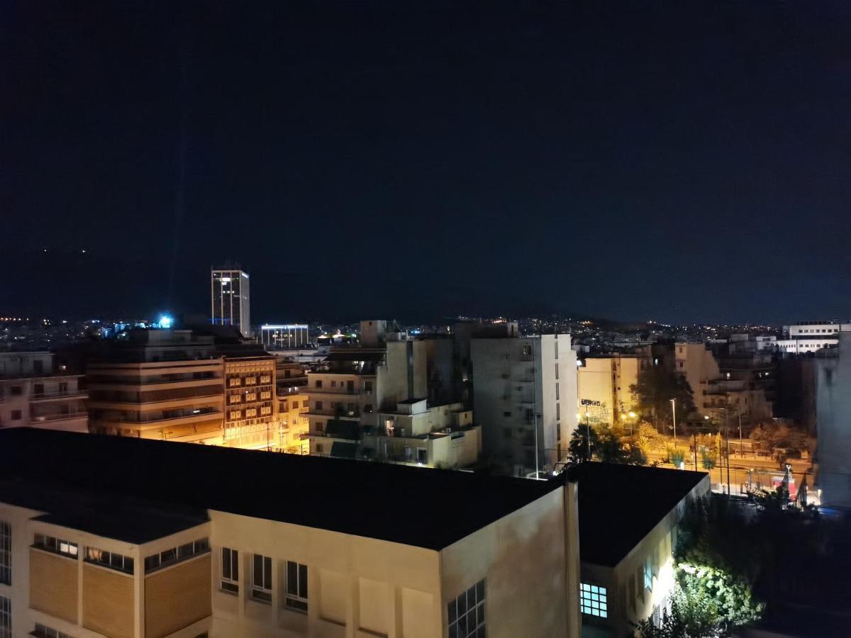 Penthouse Spacious W Super Wifi & Terrace, 2 Min From Metro Athen Exterior foto