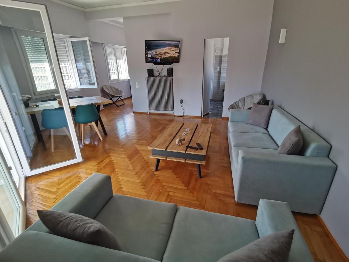 Ferienwohnung Penthouse Spacious W Super Wifi & Terrace, 2 Min From Metro Athen Exterior foto