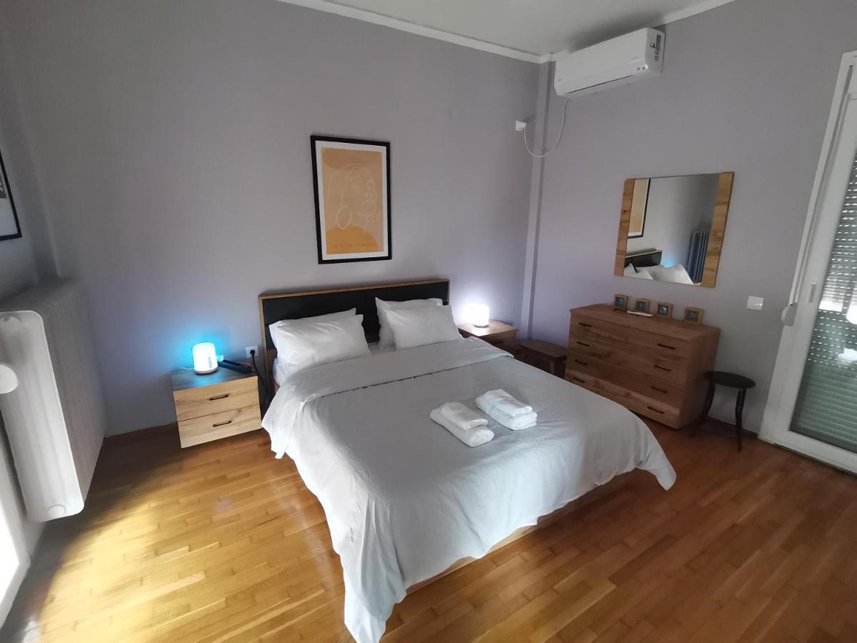 Penthouse Spacious W Super Wifi & Terrace, 2 Min From Metro Athen Exterior foto